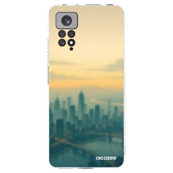 Picasee silikónový prehľadný obal pre Xiaomi Redmi Note 11S 4G - Airplane mode