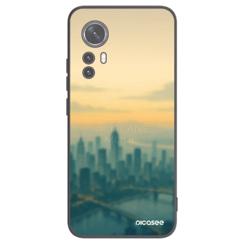 Picasee silikónový čierny obal pre Xiaomi 12 - Airplane mode
