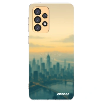 Picasee silikónový prehľadný obal pre Samsung Galaxy A33 5G A336 - Airplane mode