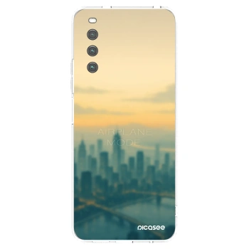 Picasee silikónový prehľadný obal pre Sony Xperia 10 IV 5G - Airplane mode