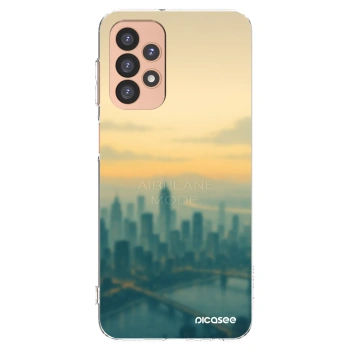 Picasee silikónový prehľadný obal pre Samsung Galaxy A23 A236B 5G - Airplane mode