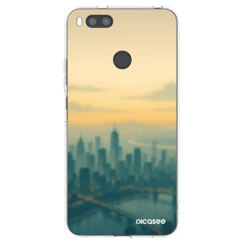 Picasee silikónový prehľadný obal pre Xiaomi Redmi A1 - Airplane mode