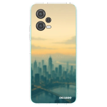 Picasee silikónový prehľadný obal pre Xiaomi Poco X5 - Airplane mode