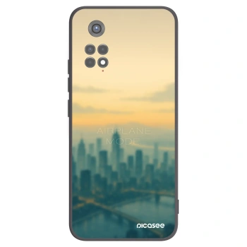 Picasee silikónový čierny obal pre Xiaomi Redmi Note 11S 5G - Airplane mode