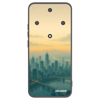 Picasee silikónový čierny obal pre Honor Magic5 Lite 5G - Airplane mode