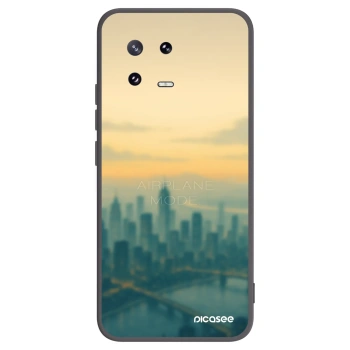 Picasee silikónový čierny obal pre Xiaomi 13 Pro - Airplane mode