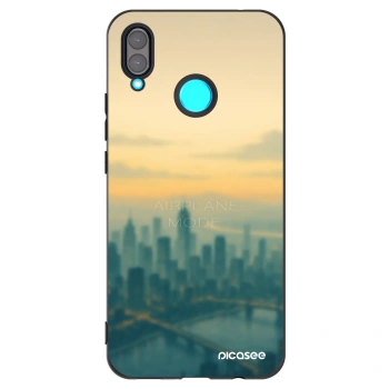 Picasee silikónový čierny obal pre Huawei Nova 3 - Airplane mode