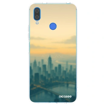 Picasee silikónový prehľadný obal pre Huawei Nova 3 - Airplane mode
