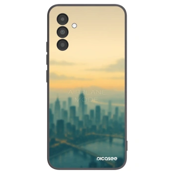 Picasee silikónový čierny obal pre Samsung Galaxy A04s A047F - Airplane mode