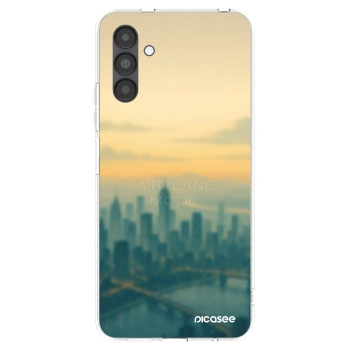 Picasee silikónový prehľadný obal pre Samsung Galaxy A04s A047F - Airplane mode