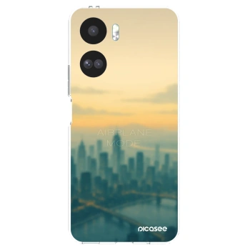Picasee silikónový prehľadný obal pre Honor 90 Lite 5G - Airplane mode