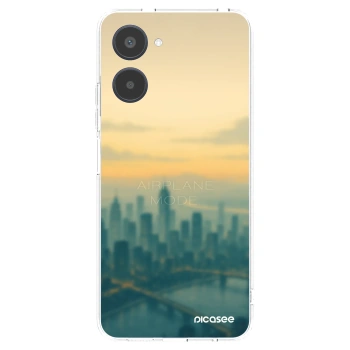 Picasee silikónový prehľadný obal pre Realme 10 4G - Airplane mode
