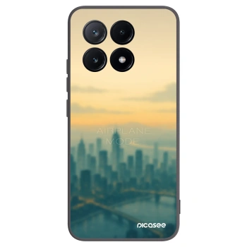 Picasee silikónový čierny obal pre Xiaomi Poco X6 Pro - Airplane mode