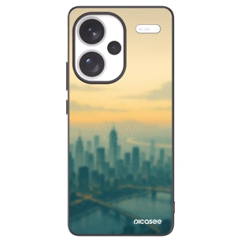Picasee silikónový čierny obal pre Xiaomi Redmi Note 13 Pro+ 5G - Airplane mode