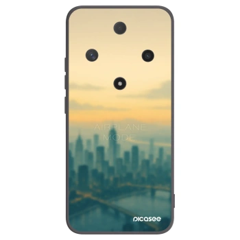 Picasee silikónový čierny obal pre Honor Magic6 Lite 5G - Airplane mode