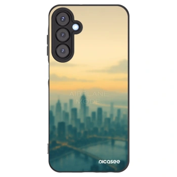 Picasee silikónový čierny obal pre Samsung Galaxy A25 A256B 5G - Airplane mode