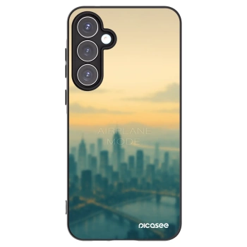 Picasee silikónový čierny obal pre Samsung Galaxy A55 5G A556B - Airplane mode