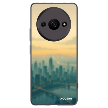 Picasee silikónový čierny obal pre Xiaomi Redmi A3 - Airplane mode