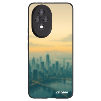 Picasee silikónový čierny obal pre Honor 200 Pro 5G - Airplane mode