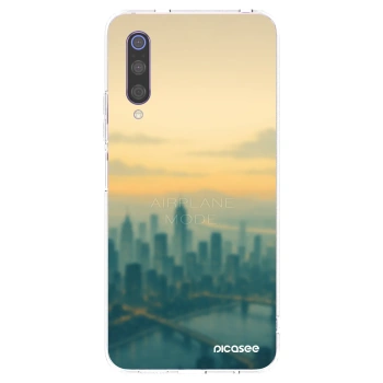 Picasee silikónový prehľadný obal pre Xiaomi Mi 9 - Airplane mode