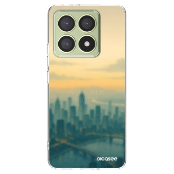 Picasee silikónový prehľadný obal pre Xiaomi 14T - Airplane mode