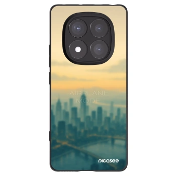 Picasee silikónový čierny obal pre Xiaomi Redmi Note 14 Pro+ 5G - Airplane mode