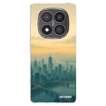 Picasee silikónový prehľadný obal pre Xiaomi Redmi Note 14 Pro+ 5G - Airplane mode