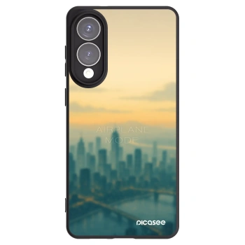 Picasee silikónový čierny obal pre Samsung Galaxy S25 Edge 5G - Airplane mode