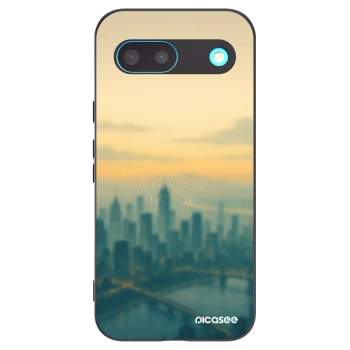 Picasee silikónový čierny obal pre Google Pixel 8 - Airplane mode