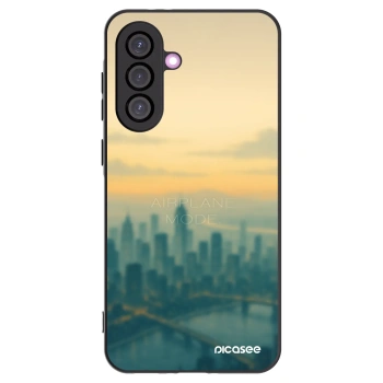 Picasee silikónový čierny obal pre Samsung Galaxy A36 5G - Airplane mode