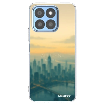 Picasee silikónový prehľadný obal pre Honor X8c - Airplane mode