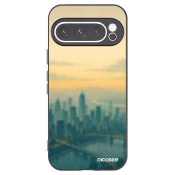 Picasee silikónový čierny obal pre Google Pixel 9 Pro - Airplane mode