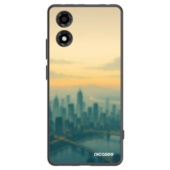 Picasee silikónový čierny obal pre Motorola Moto E14 - Airplane mode