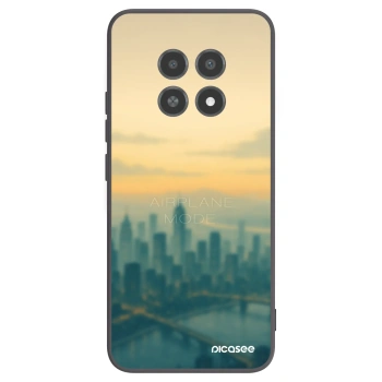 Picasee silikónový čierny obal pre Realme 12X - Airplane mode