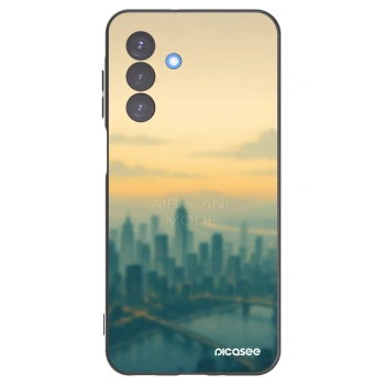 Picasee silikónový čierny obal pre Samsung Galaxy A17 5G - Airplane mode