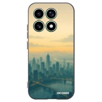 Picasee silikónový čierny obal pre Xiaomi 17 - Airplane mode