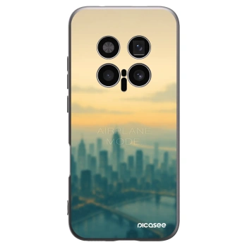 Picasee silikónový čierny obal pre Honor Magic8 Pro 5G - Airplane mode