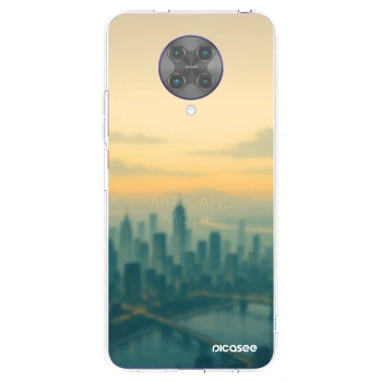 Picasee silikónový prehľadný obal pre Xiaomi Poco F2 Pro - Airplane mode
