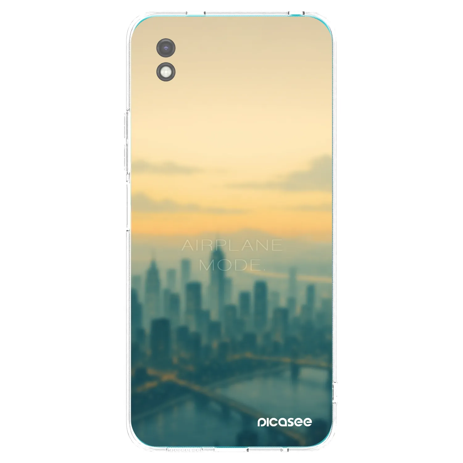 Picasee silikónový čierny obal pre Xiaomi Redmi 9A - Airplane mode