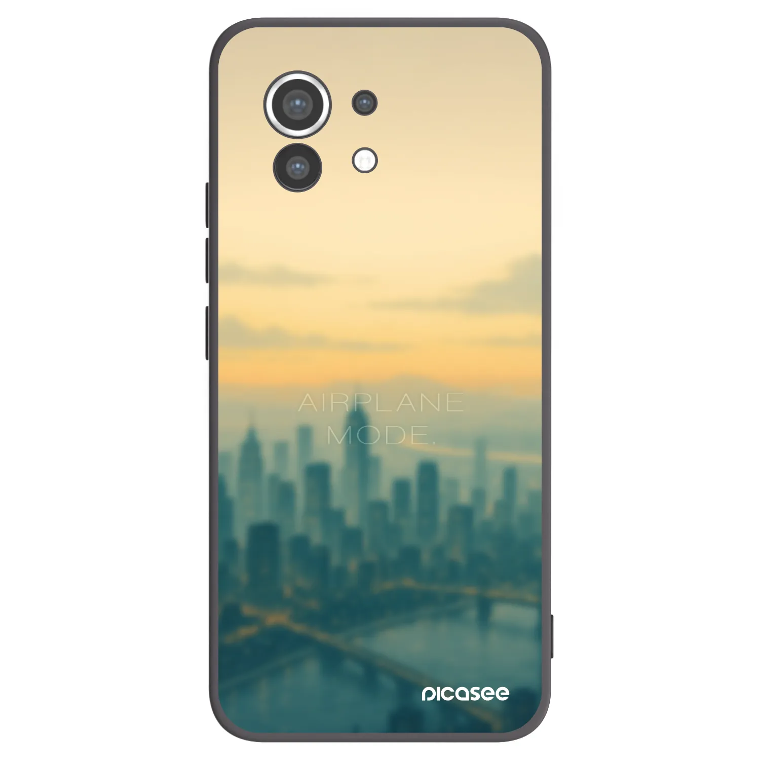Picasee silikónový čierny obal pre Xiaomi Mi 11 - Airplane mode