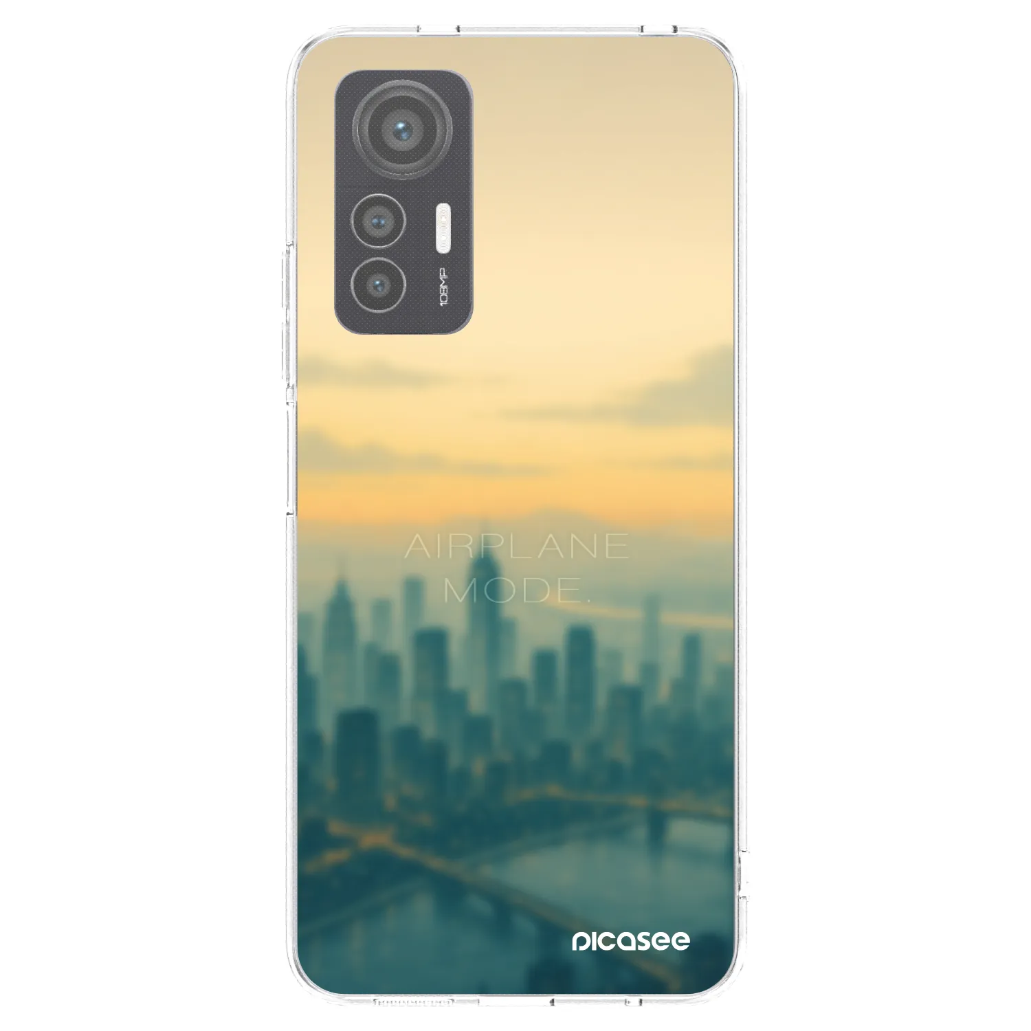 Picasee silikónový prehľadný obal pre Xiaomi 12 Lite - Airplane mode