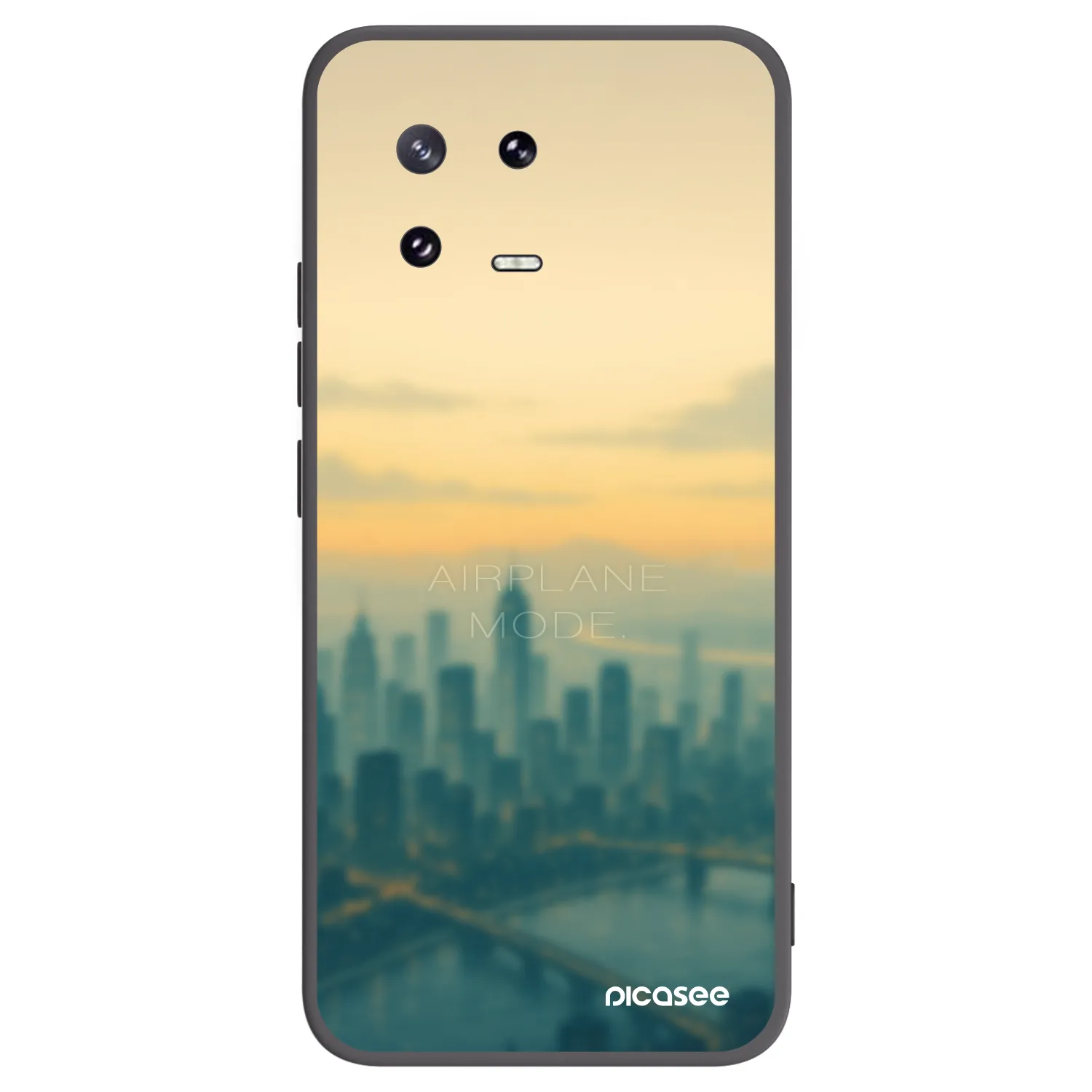 Picasee silikónový čierny obal pre Xiaomi 13 Pro - Airplane mode