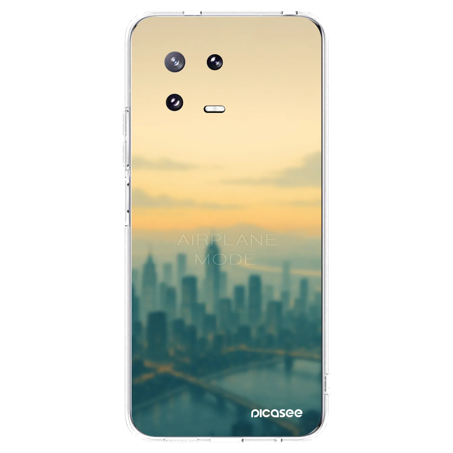 Picasee silikónový prehľadný obal pre Xiaomi 13 Pro - Airplane mode