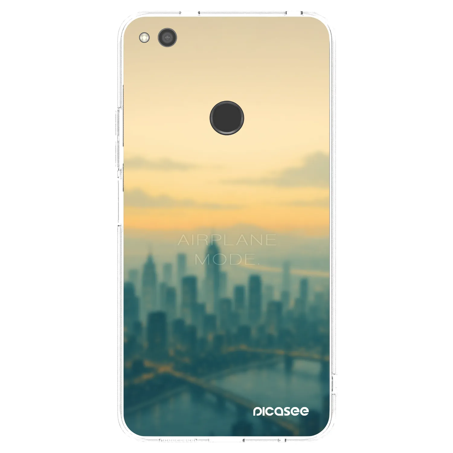Picasee silikónový prehľadný obal pre Huawei P9 Lite 2017 - Airplane mode