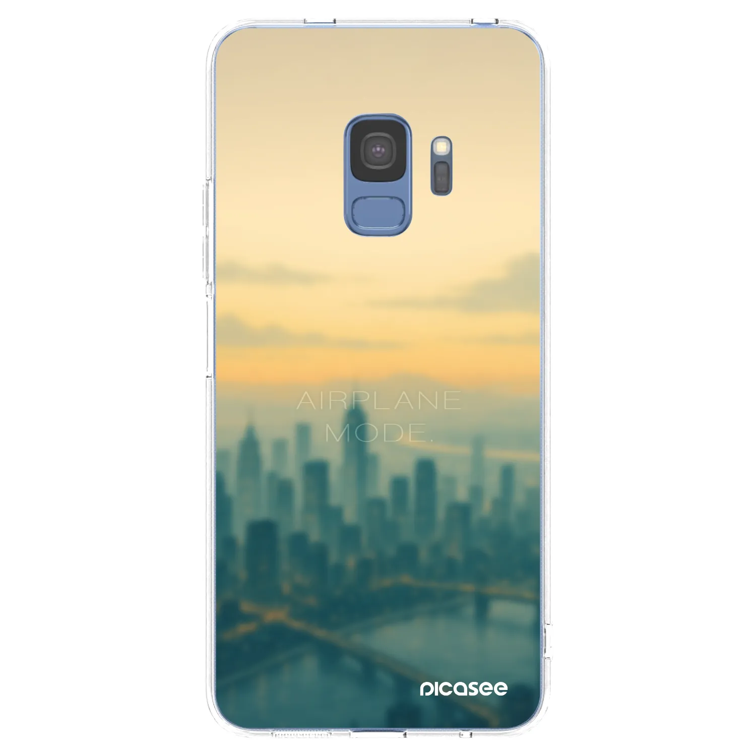 Picasee silikónový prehľadný obal pre Samsung Galaxy S9 G960F - Airplane mode