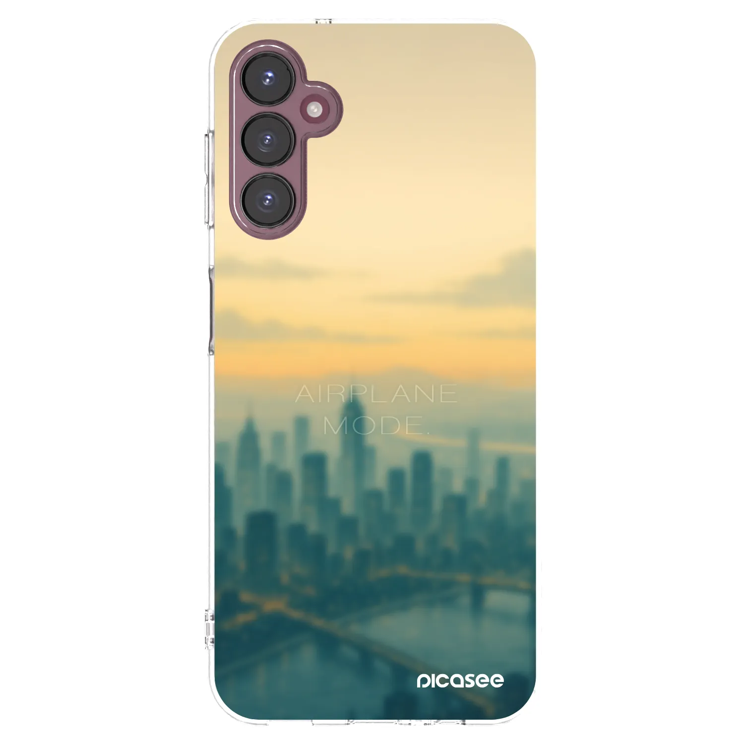 Picasee silikónový prehľadný obal pre Samsung Galaxy A05s A057G - Airplane mode