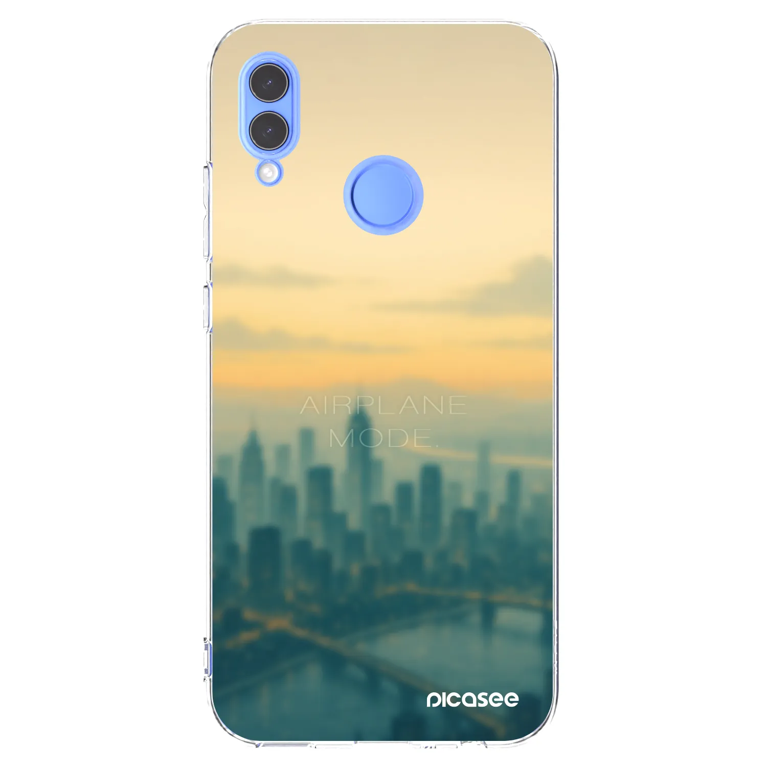 Silikónový prehľadný obal pre Honor 10 Lite - Airplane mode