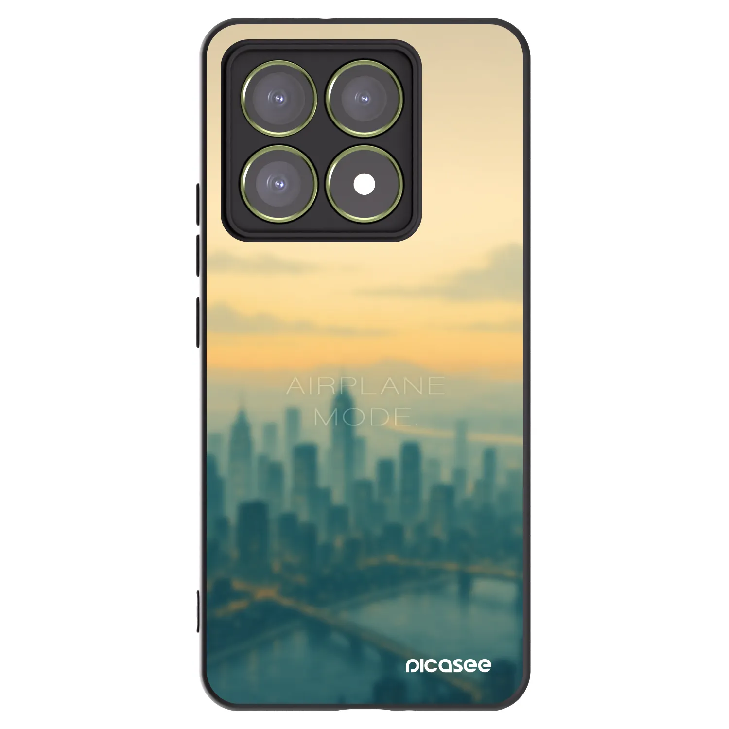 Picasee silikónový čierny obal pre Xiaomi 14T - Airplane mode