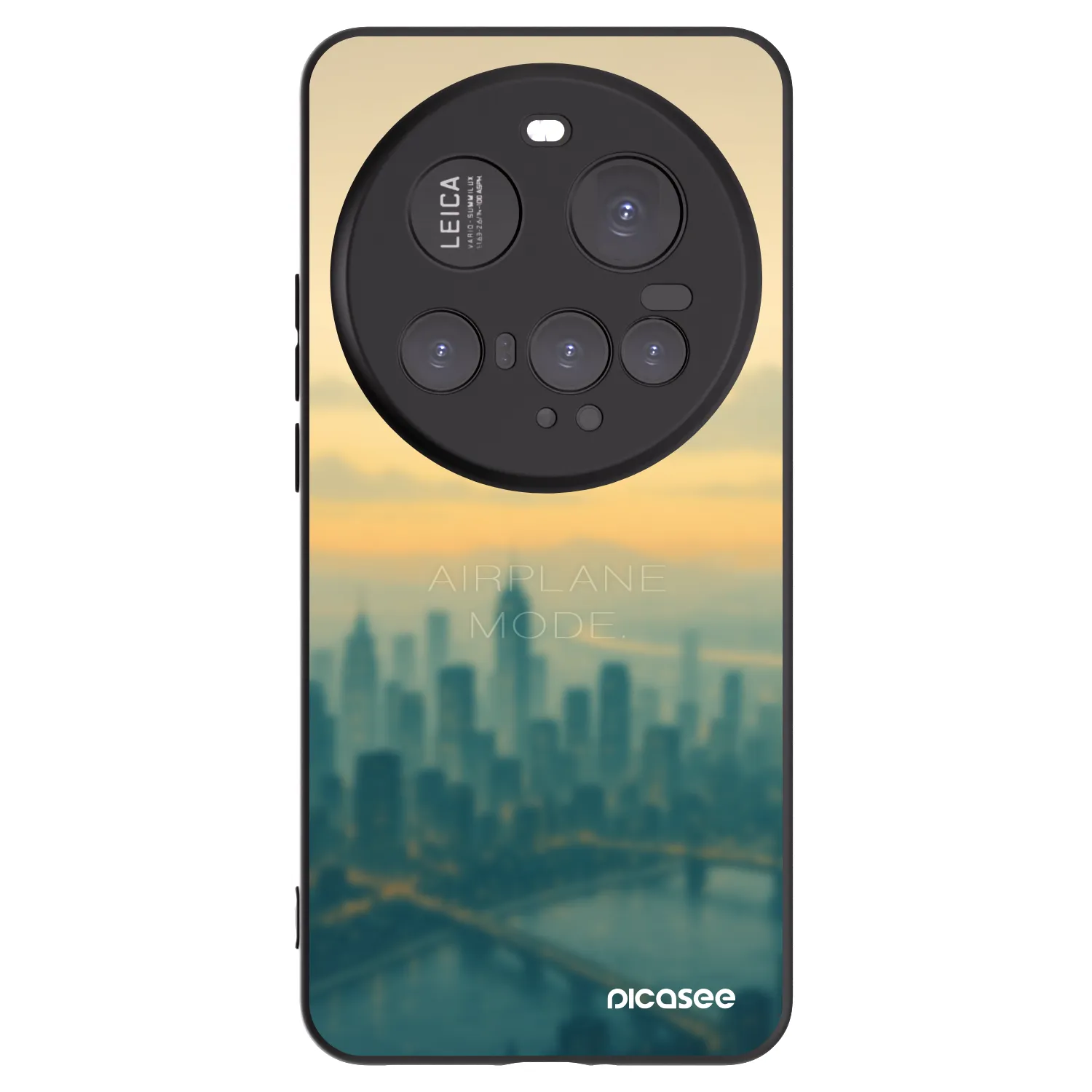 Picasee silikónový čierny obal pre Xiaomi 15 Ultra - Airplane mode