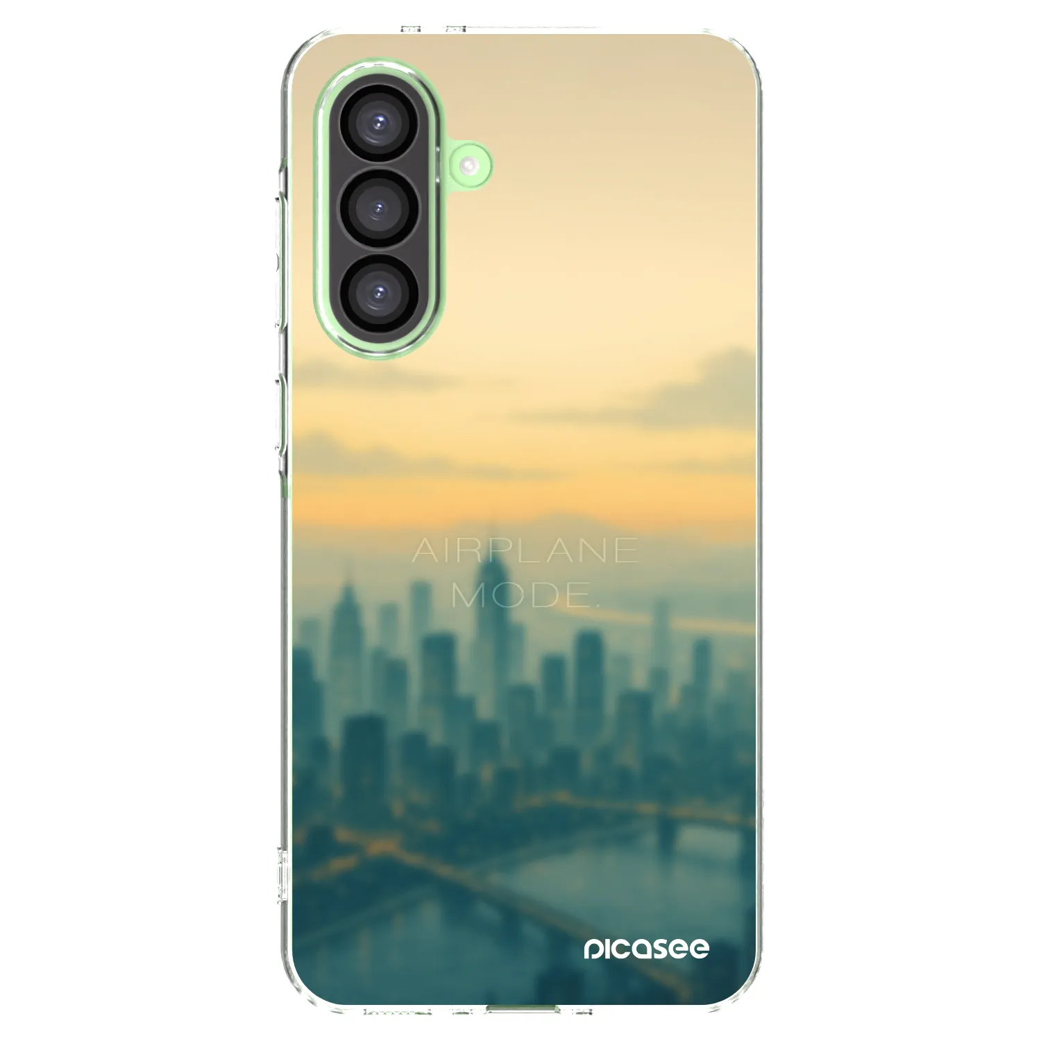 Picasee silikónový prehľadný obal pre Samsung Galaxy A26 5G A266B - Airplane mode